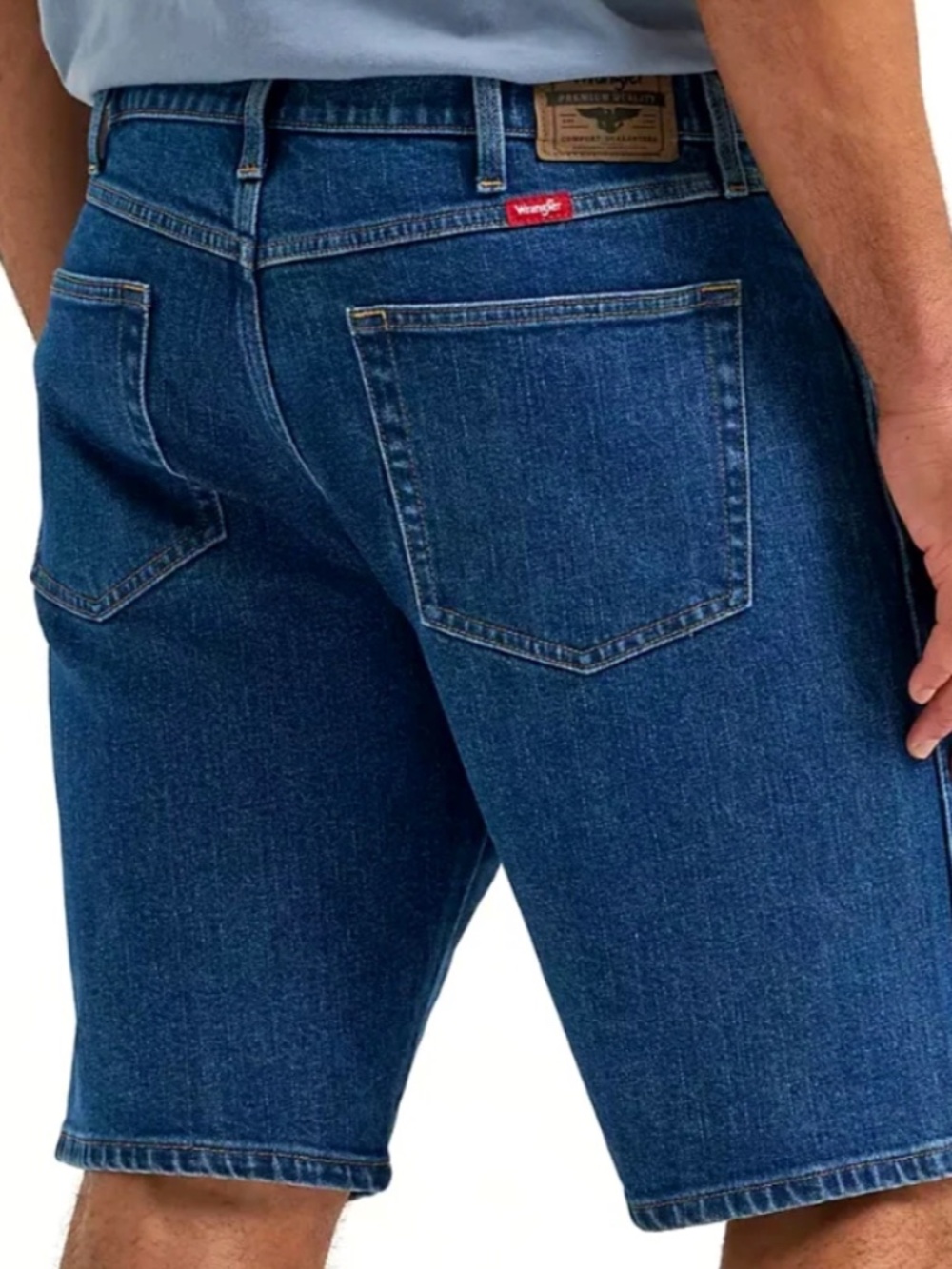 Wrangler Denim Shorts Size 36 Baggy Jorts Y2K Skater Retro